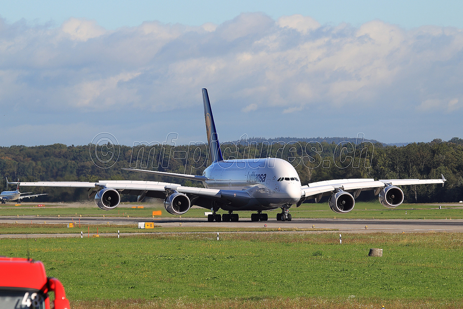 Airport ZRH | A380 Lufthansa